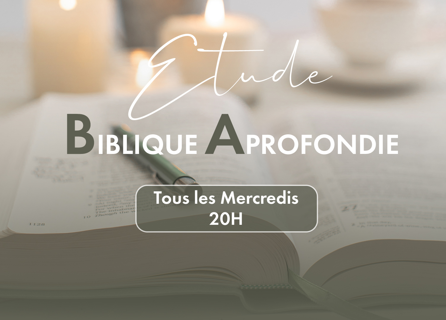 etude biblique approfondie